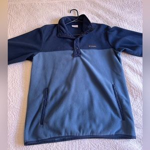 COLUMBIA FLEECE BUTTOM JACKET